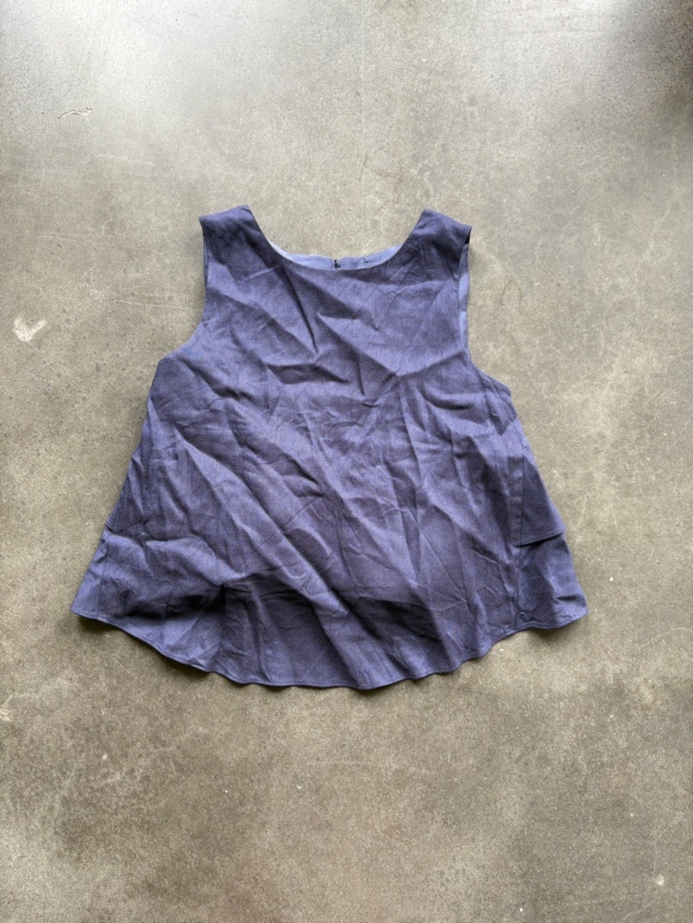 Club Monaco Sleeveless Navy Women's Top